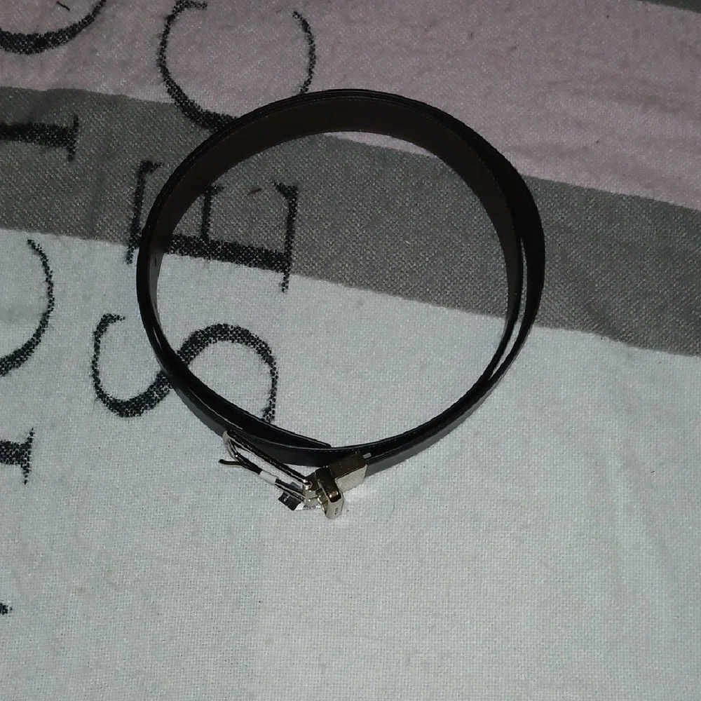 Coach Black Belt with Silver Buckle - Picture 9 of 10